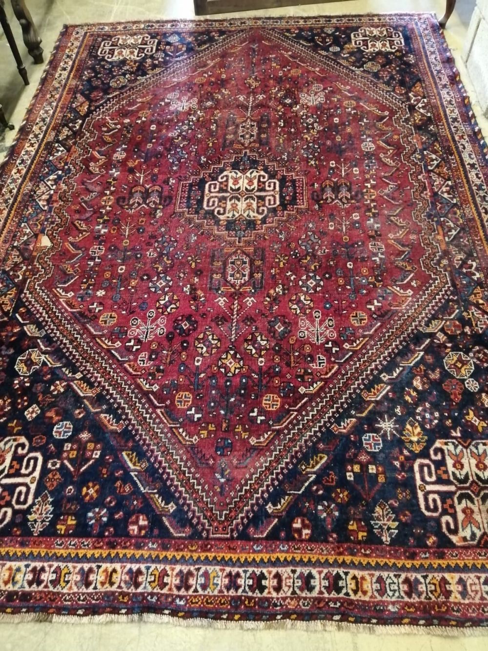 A Hamadan carpet, 300 x 205cm